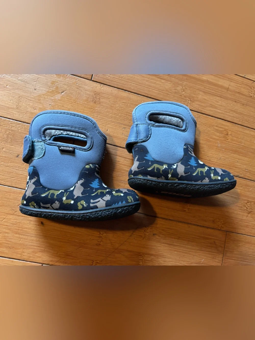 Bogs waterproof boots. Baby size 6.